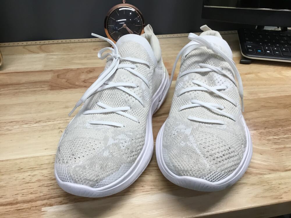 Sorel Blitz Stride NL4672-100 Sneakers Women US 10.5 White Lace-Up Running Shoes